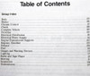 1991 Ford Tempo Mercury Topaz Shop Manual Table of Contents