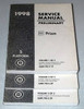 1998 Service Manual Geo Chevrolet Prizm Volume 1, 2, 3