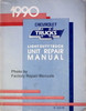 1990 chevrolet Light Duty Truck Unit Repair Manual