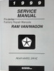 1999 Dodge Ram Van/Wagon Rear Wheel Drive Service Manual