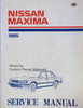 Nissan Maxima 1985 Service Manual