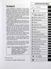 1988 Chrysler Plymouth Dodge FWD Car Fuel & Emissions Service Manual Table of Contents