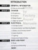 1998 Ford Econoline Service Manual Table of Contents 2