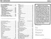 1987 Ford Aerostar Van Electrical & Vacuum Troubleshooting Manual Table of Contents