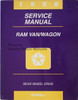 1996 Service Manual Ram Van/Wagon