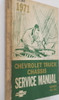 1971 Chevrolet Truck Chassis Service Manual Series 40-60
