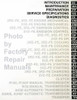 2000 Toyota Tacoma Repair Manual Table of Contents 1