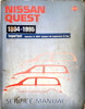 1994-1995 Nissan Quest Service Manual