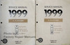 1999 Service Manual H Platform Pontiac Bonneville, Oldsmobile 88 LSS Regency Buick LeSabre Volume 1 and 2