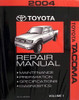 2004 Toyota Tacoma Repair Manual Books 1, 2, 3, 4