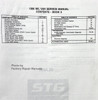 1996 Chevrolet GMC M/L Van Service Manual Table of Contents 2