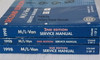 1998 M/L Van Service Manual Chevrolet GMC Spine View