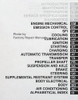 2001 Toyota Land Cruiser Repair Manual Table of Contents 2
