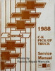 1988 Chevrolet C-K Pick-up Truck Service Manual