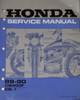 1989 1990 Honda CB1 / CB400F Service Manual 