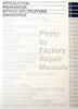 2003 Toyota Highlander Repair Manual Table of Contents 1