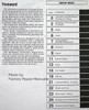 1990 Front Wheel Drive Van/Wagon Ram Van Caravan Voyager Service ManualTable of Contents