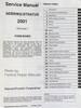 2001 Chrysler Sebring Coupe, Dodge Stratus Coupe Service Manual Table of Contents