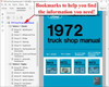 1972 Ford Truck Bronco Van Bus Shop Manual on USB