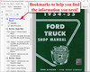 1954-55 Ford Truck Shop Manual (USB)