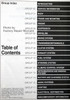 1996 Lincoln Continental Service Manual Table of Contents
