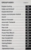 1999 2000 Mitsubishi Galant Service Manual Table of Contents 2