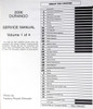 2006 Dodge Durango Factory Service Manual Table of Contents