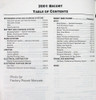 2001 Ford Escort Workshop Manuals Table of Contents Two