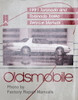 1991 Olds Toronado and Trofeo Service Manual