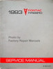 1993 Pontiac Firebird Service Manual 