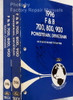 1996 Ford F & B 700-900 Service Manual Volume 1, 2