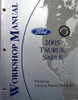 2005 Ford Mercury Taurus Sable Workshop Manual