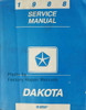 1988 Dodge Dakota Service Manual