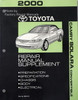 2000 Toyota Camry Solara Convertible Supplement