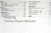 2010 Chevrolet HHR Factory Service Manual Table of Contents 2