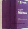 2007 Chevrolet Corvette Service Manuals Spine View
