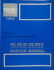 1992 GMC Safari Van Service Manual