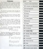 1989 Service Manual Rear Wheel Drive Van/Wagon Ram Van/Wagon Table of Contents