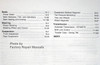 2010 Buick Enclave Saturn Outlook Chevrolet Traverse GMC Acadia  Service Manual Table of Contents 2