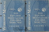 Ford Mercury 2010 Explorer, Mountaineer, Explorer Sport Trac Workshop Manual Volume 1, 2