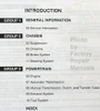 1998 Ford Explorer Mountaineer Workshop Manual Table of Contents 1