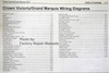 Wiring Diagrams Ford Mercury 2007 Crown Victoria, Grand Marquis Table of Contents