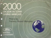 2000 Ford Crown Victoria Mercury Grand Marquis Electrical Wiring Diagrams