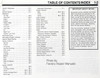1991 Ford LTD Crown Victoria & Mercury Grand Marquis Electrical Vacuum and Troubleshooting Manual Table of Contents Two