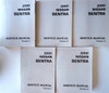 2000 Nissan Sentra Service Manual Volume 1, 2, 3, 4, 5