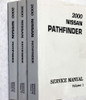 2000 Nissan Pathfinder Service Manuals Spine View