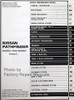 2001 Nissan Pathfinder Factory Shop Service Manual Table of Contents 2