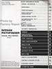 2003 Nissan Pathfinder Service Manual Table of Contents 3