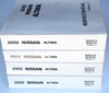 2002 Nissan Altima Service Manual Volume 1, 2, 3, 4