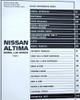 2001 Nissan Altima Service Manual Volume 1 and 2